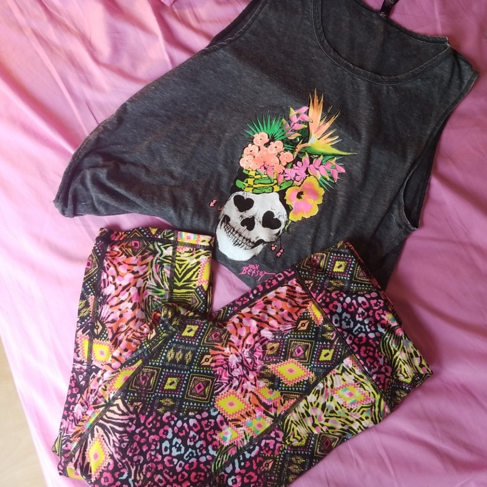 Betsey Johnson workout set!